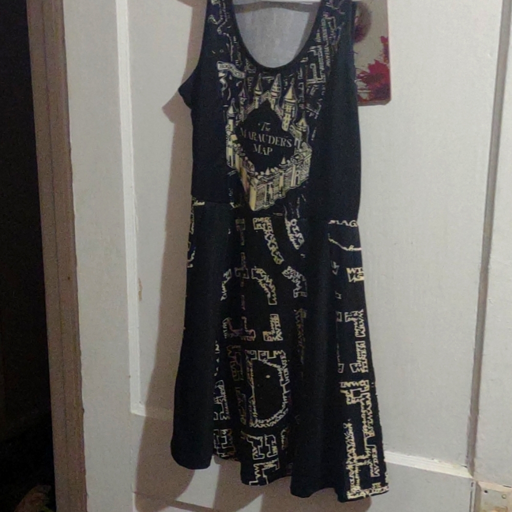 Harry Potter Marauder's Map Dress